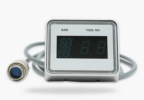 Axis-tool number display